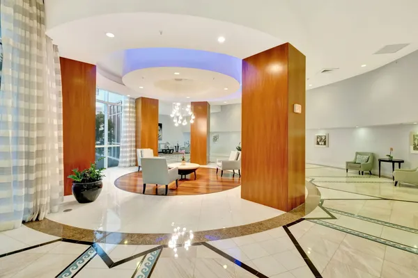 a room with view of living room