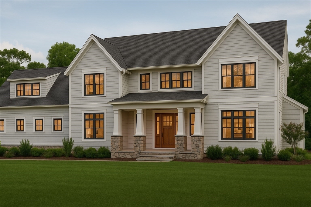 0 Fall Lane Franklin, MA 02038 - Photo 2 of 4 a front view of a house with a yard