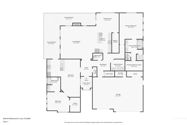 $700,000 | 9389 West Wildbranch Drive, Star, ID 83669