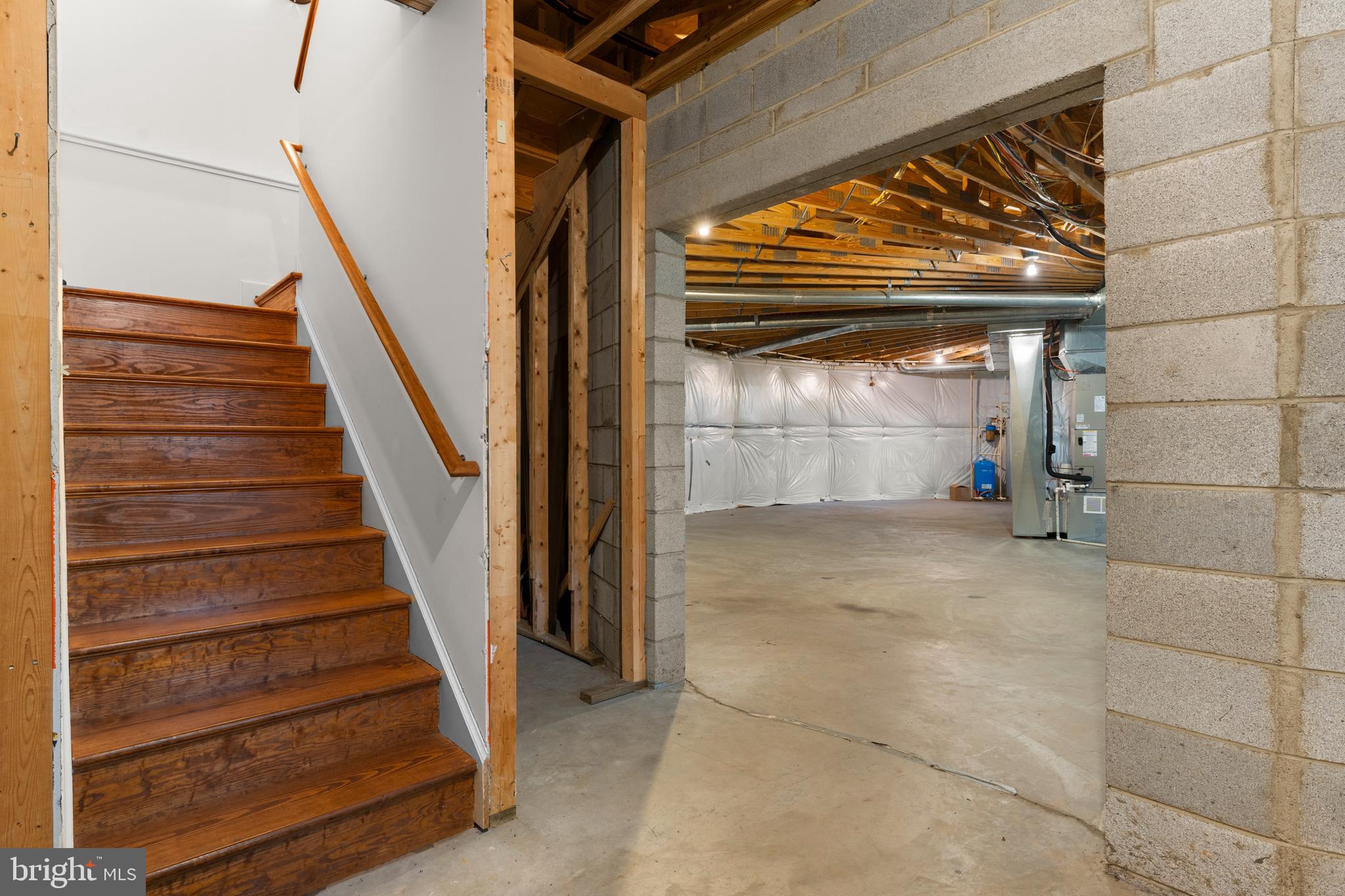 243 Aaron Mountain Road Castleton, VA 22716 - Photo 34 of 53 Huge full basement that could be more living space