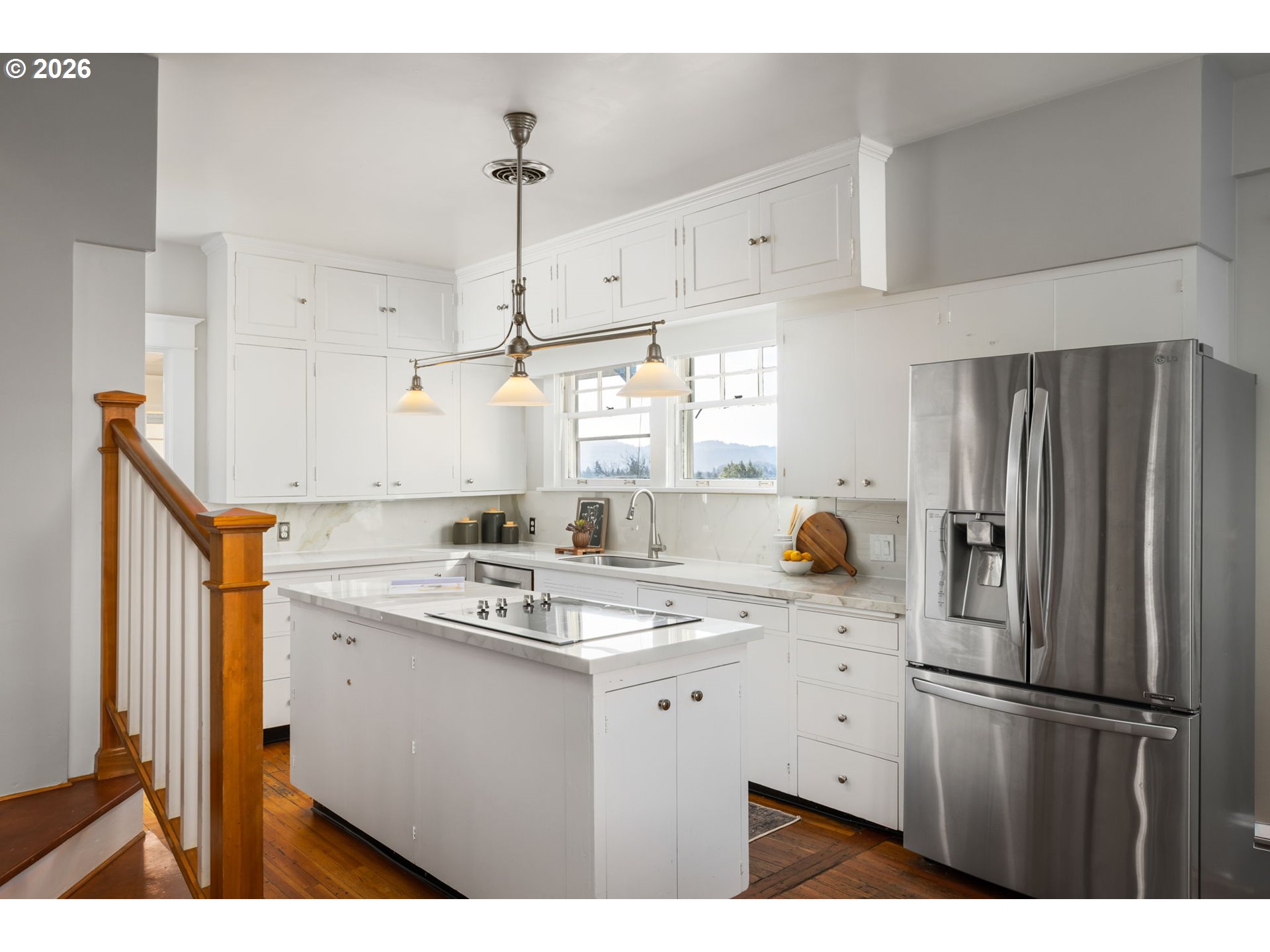 2806 Northeast Alameda Street Portland, OR 97212 - Photo 12 of 45 a kitchen with refrigerator cabinets and a sink