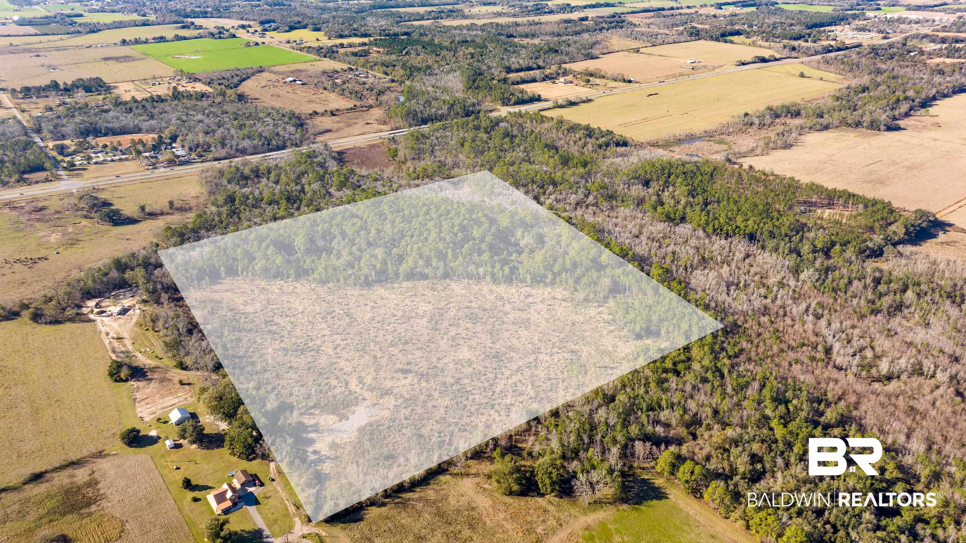0 Resmondo Road Summerdale, AL 36580 - Photo 4 of 5 Birds eye view of property with a rural view