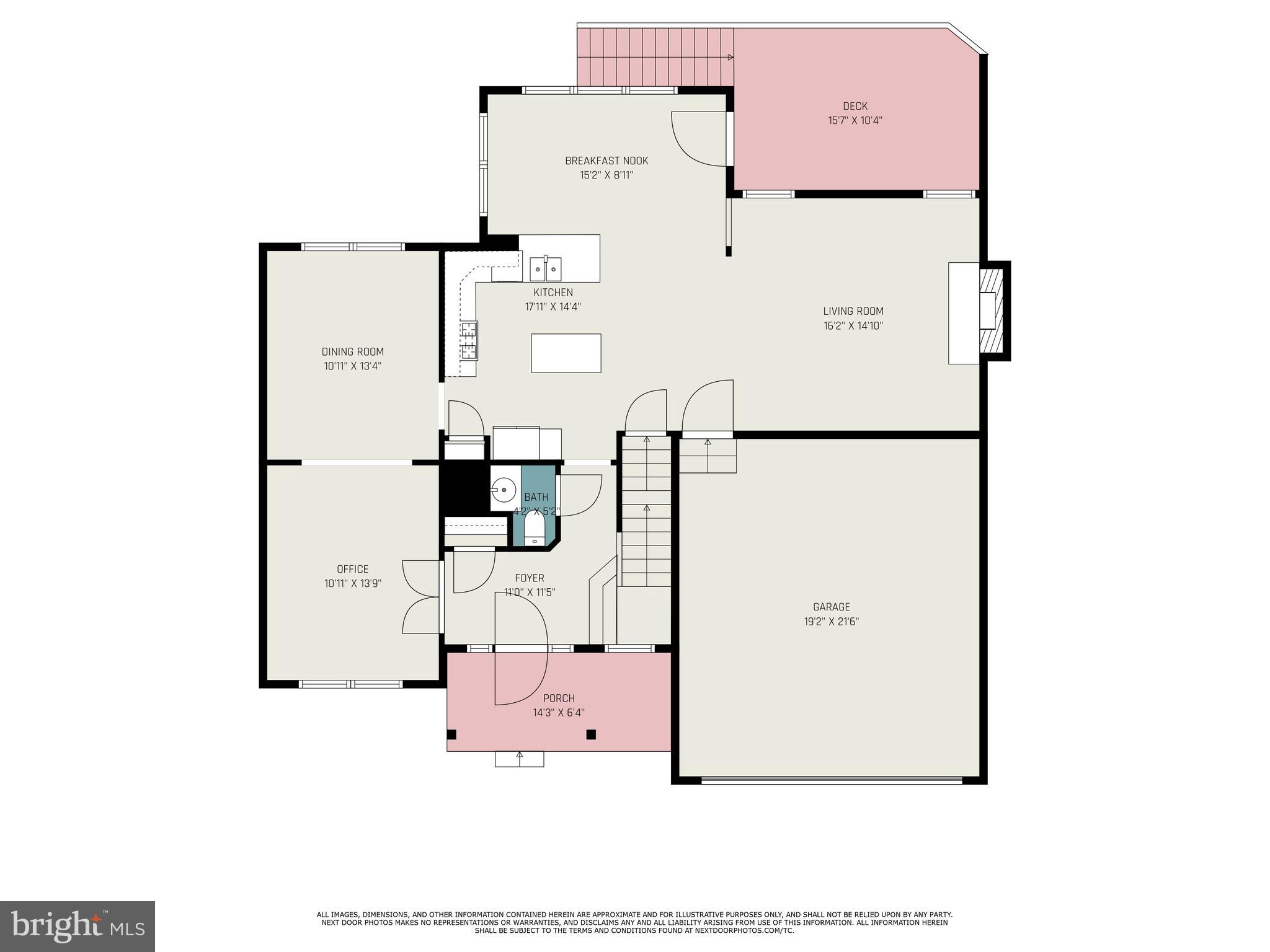 10526 Windlass Run Road Middle River, MD 21220 - Photo 44 of 45 Main Level Floor Plan