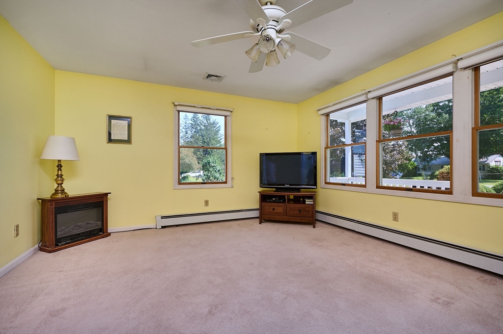 43 Loudville Road Easthampton, MA 01027 - Photo 9 of 34 a view of livingroom with workspace and windows