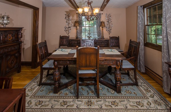328 Mendall Road Acushnet, MA 02743 - Photo 14 of 30 a view of a dining room with furniture window and wooden floor