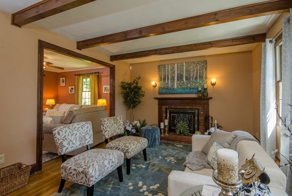 328 Mendall Road Acushnet, MA 02743 - Photo 7 of 30 a living room with furniture and a fireplace