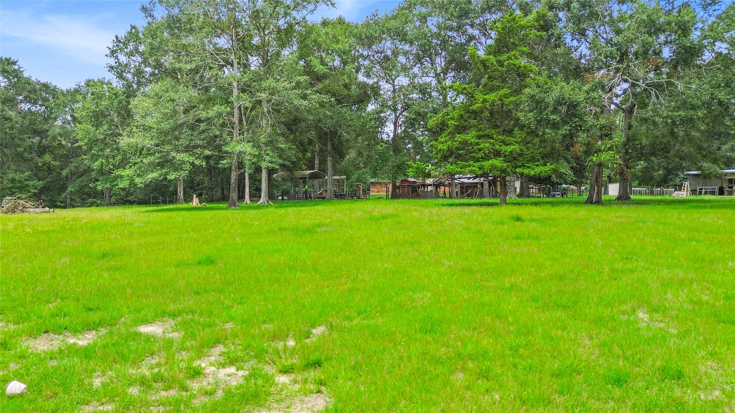 11270 Summit Drive Conroe, TX 77303 - Photo 29 of 35 a view of a grassy field with trees in the background