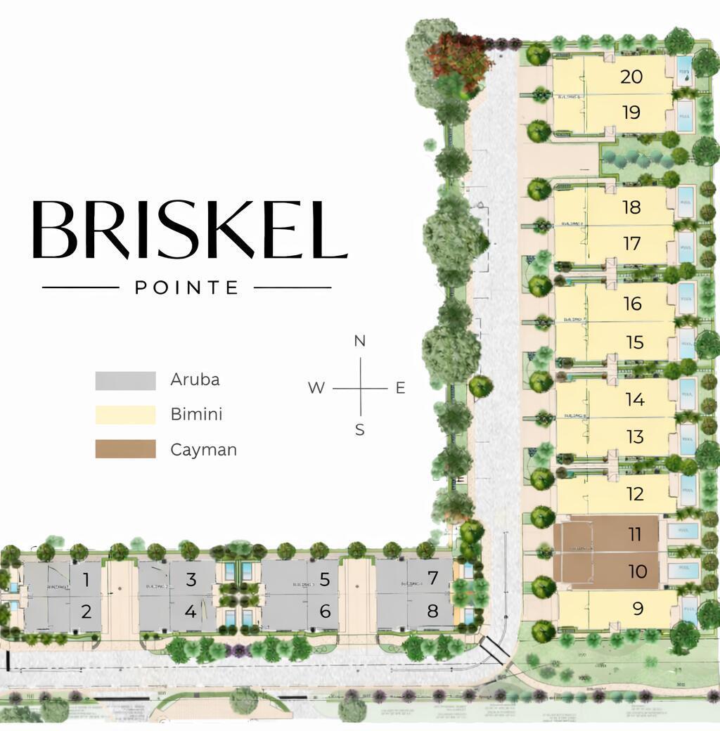 6807 Northeast Briskel Pointe Drive Boca Raton, FL 33487 - Photo 22 of 24 Site Plan
