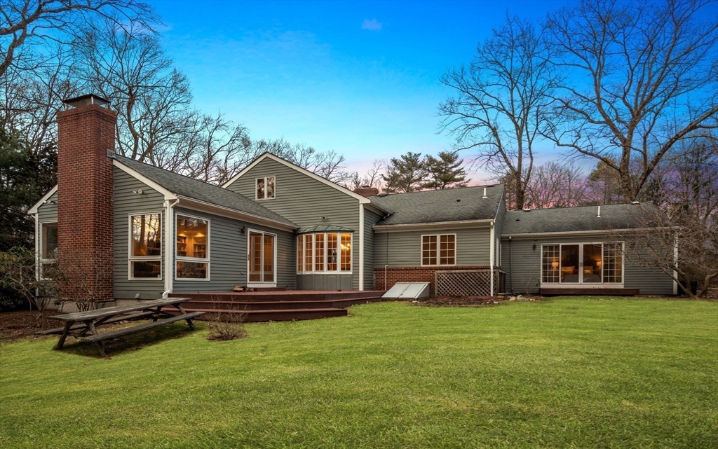 26 Bullard Road Weston, MA 02493 - Photo 1 of 31 front view of a house with a yard