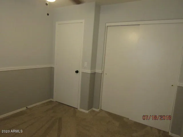 a view of a indoor garage