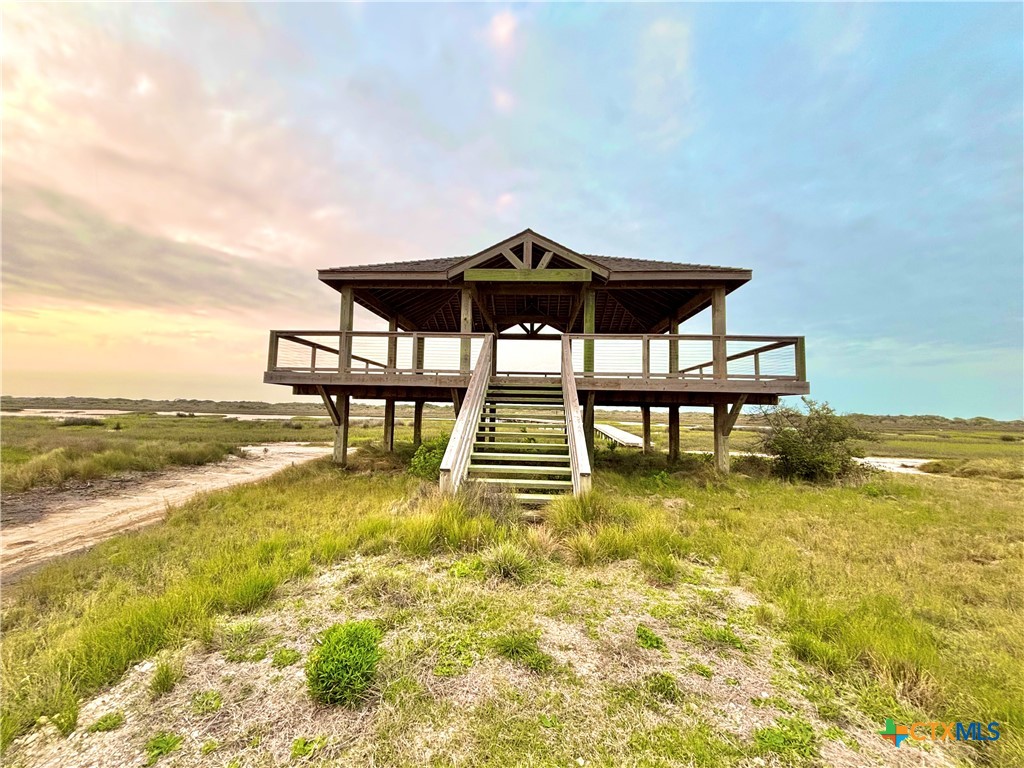 12 Easy Street Port O'Connor, TX 77982 - Photo 11 of 18 a view of a swimming pool with an ocean view