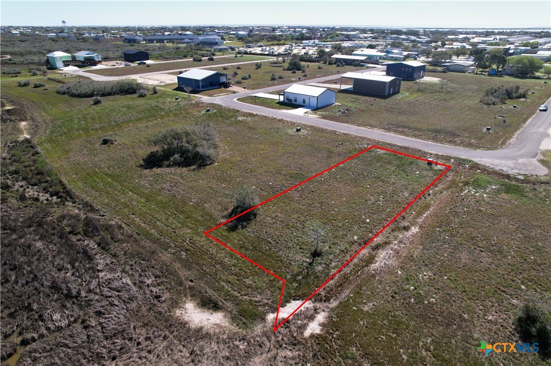 12 Easy Street Port O'Connor, TX 77982 - Photo 21 of 31 an aerial view of a city