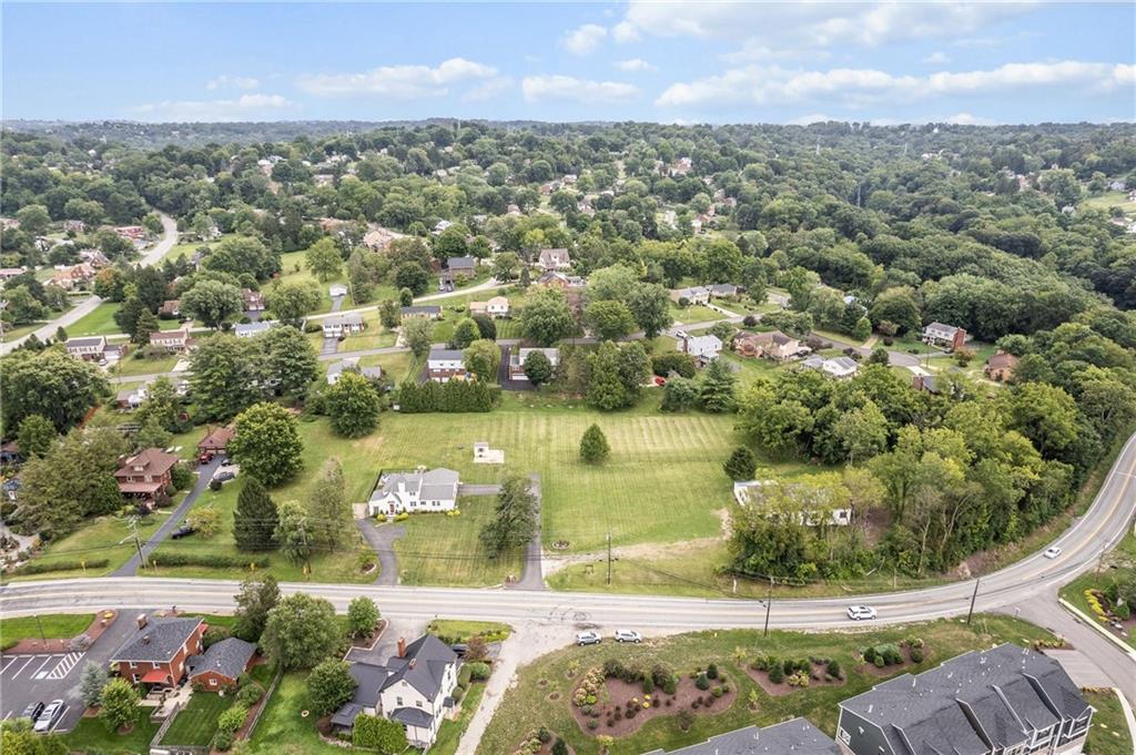1243 Mayview Road Pittsburgh, PA 15241 - Photo 6 of 13 an aerial view of residential houses with outdoor space and trees