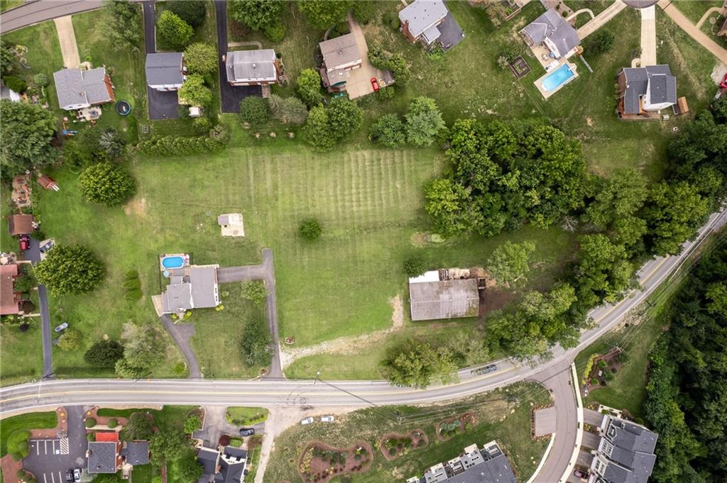 1243 Mayview Road Pittsburgh, PA 15241 - Photo 9 of 13 an aerial view of house with yard swimming pool and outdoor seating