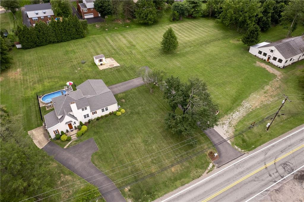 1243 Mayview Road Pittsburgh, PA 15241 - Photo 10 of 13 an aerial view of a house with a yard lake view and mountain view
