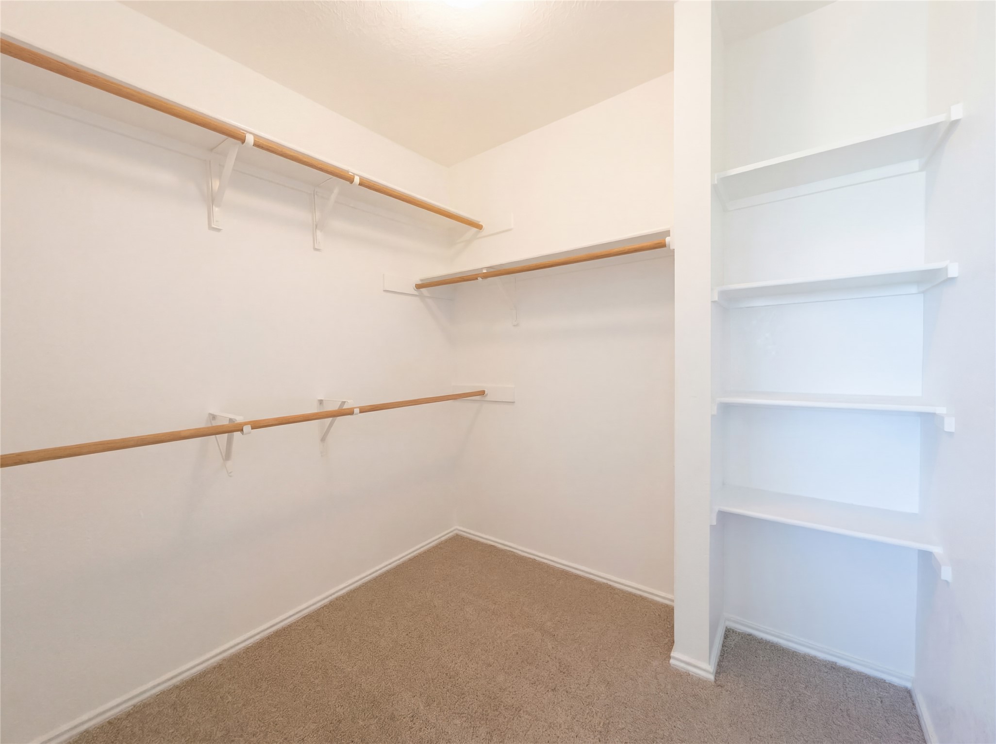 15305 Lucian Street Austin, TX 78725 - Photo 16 of 25 a view of an empty walk in closet