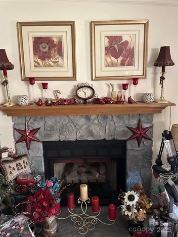 a room with furniture and window