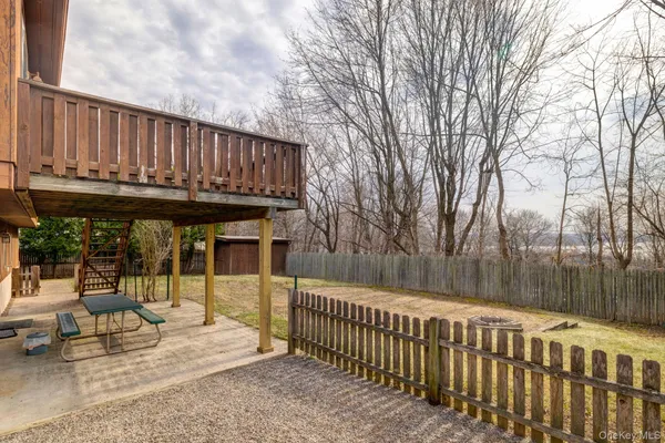 a view of deck with wooden floor and outdoor space
