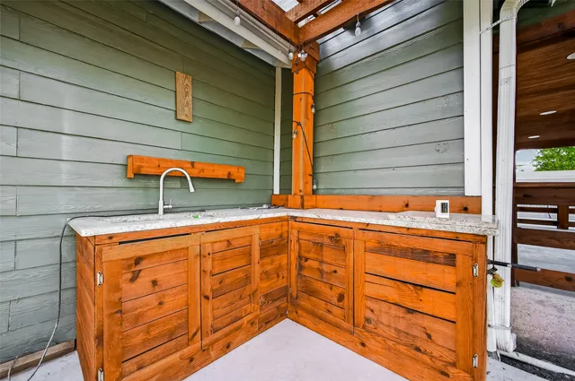 a view of a park with tree s