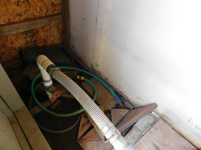 a backyard of a house