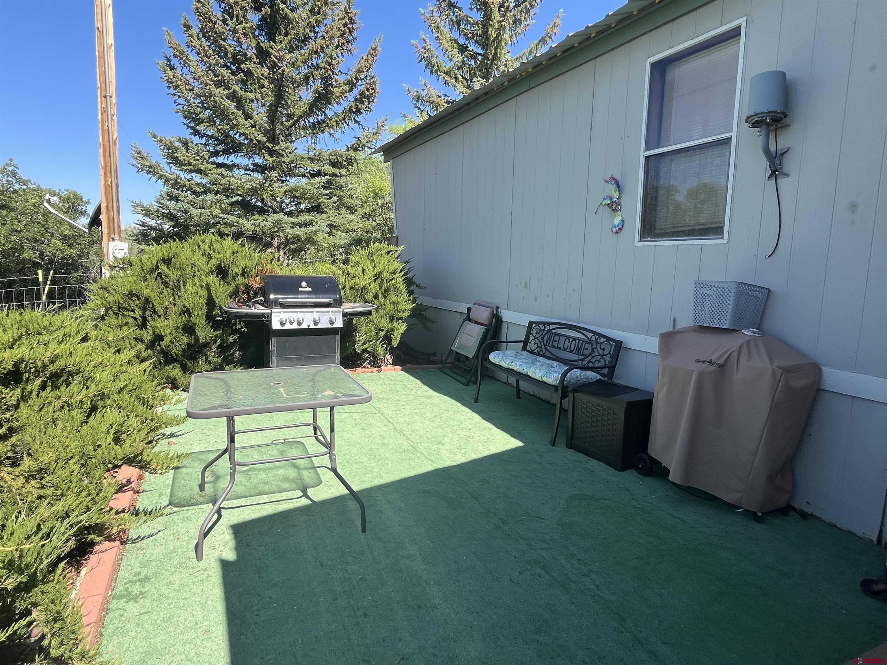 23300 Rd X Lewis, CO 81327 - Photo 35 of 44 a garden view with a seating space