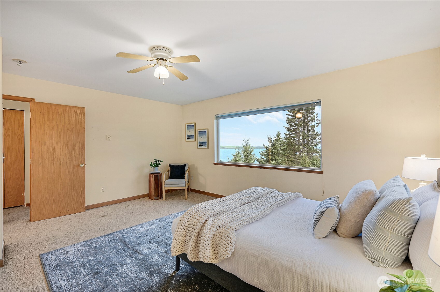 320 North Street Sequim, WA 98382 - Photo 26 of 40 a bedroom with a bed and window