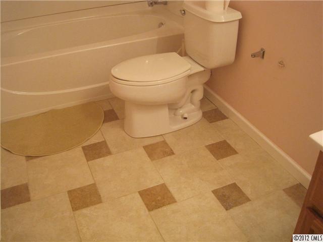 5927 Brightstar Valley Road Mint Hill, NC 28227 - Photo 9 of 14 a white toilet sitting next to a bathroom sink