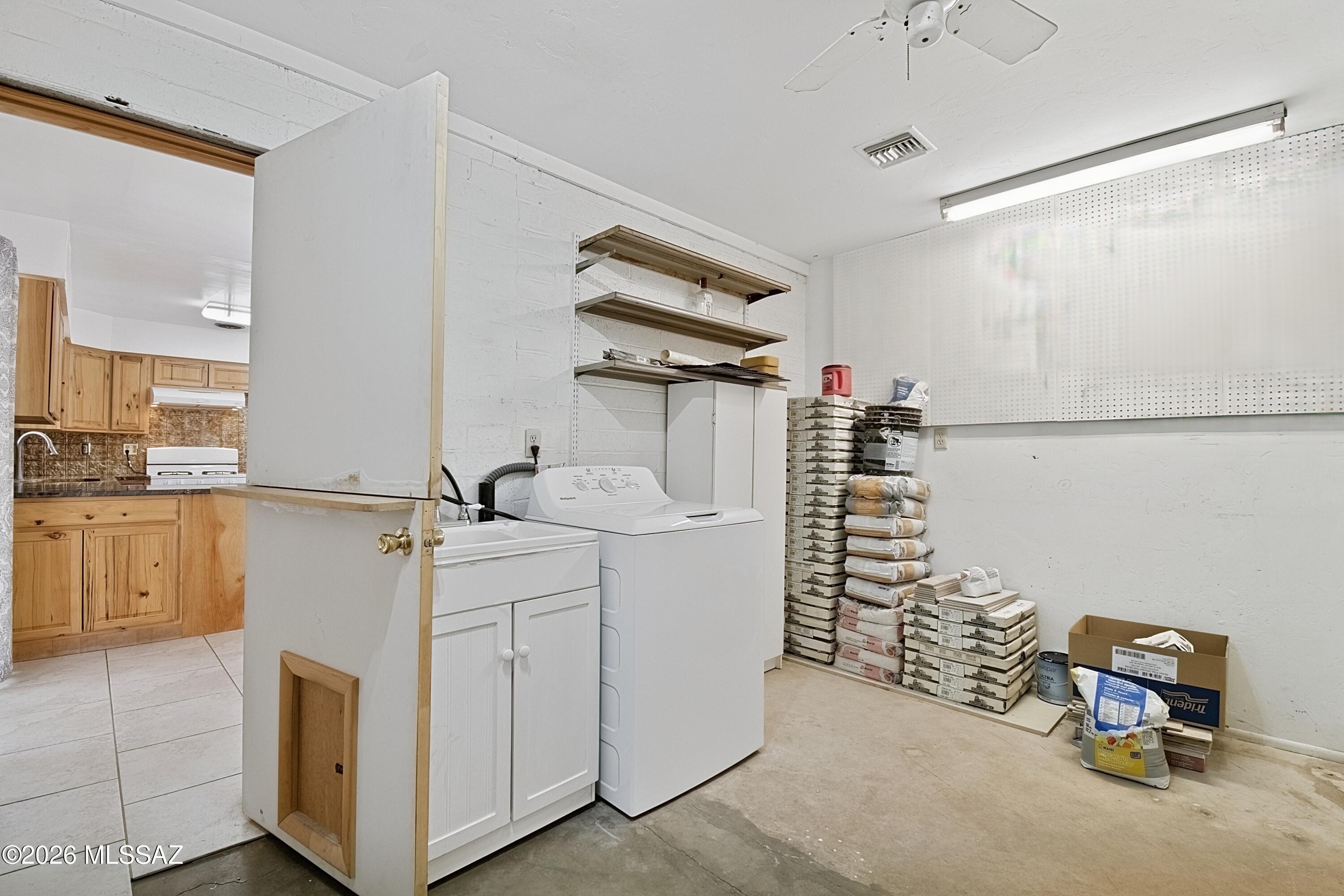 6202 East Timrod Street Tucson, AZ 85711 - Photo 23 of 36 Laundry and Storage Room