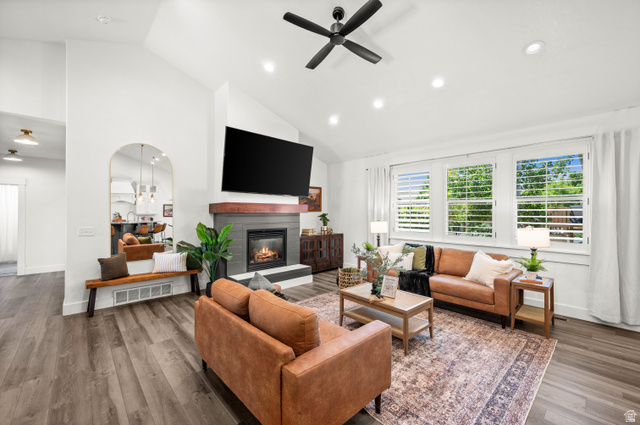 4077 Rons Court Riverton, UT 84096 - Photo 6 of 48 The heart of the home, this inviting family room is where memories are made and moments are shared.