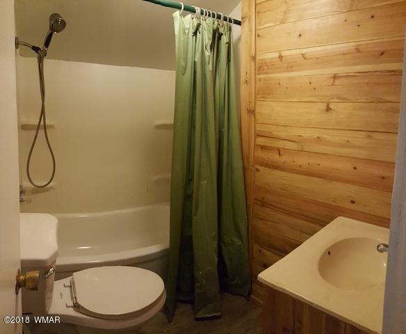 1128 East Maricopa Drive Springerville, AZ 85938 - Photo 20 of 28 a bathroom with a toilet and shower