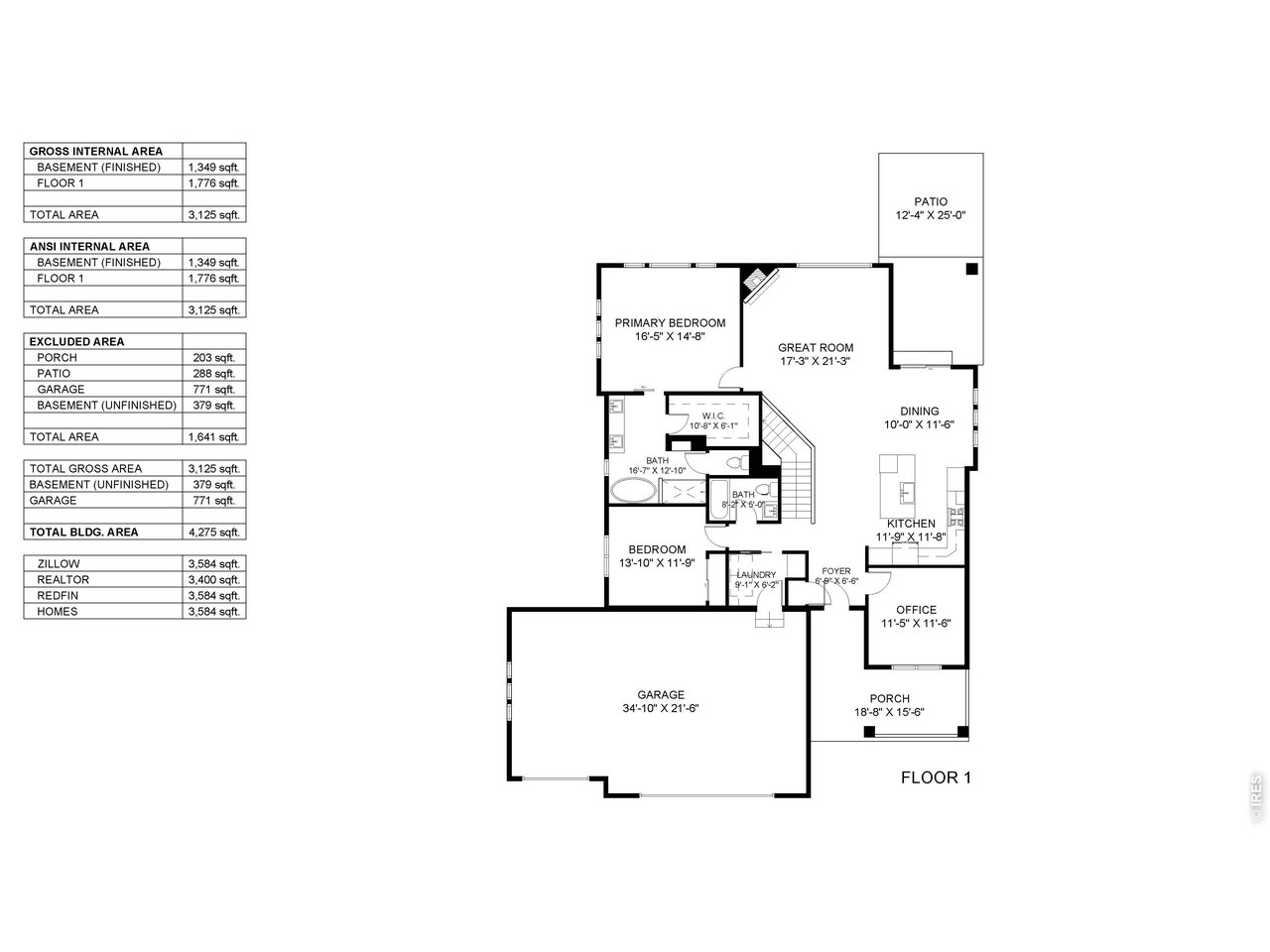 6990 Toponas Court Timnath, CO 80547 - Photo 43 of 44 a picture of a floor plan
