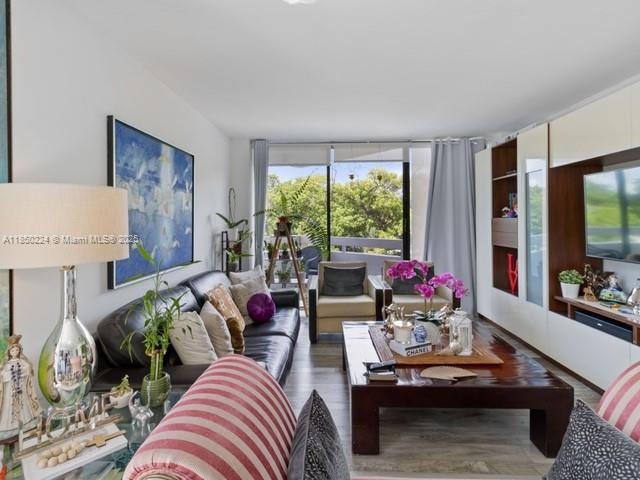 2501 Brickell Avenue, Unit 307 Miami, FL 33129 - Photo 2 of 10 Wood Floors Throughout