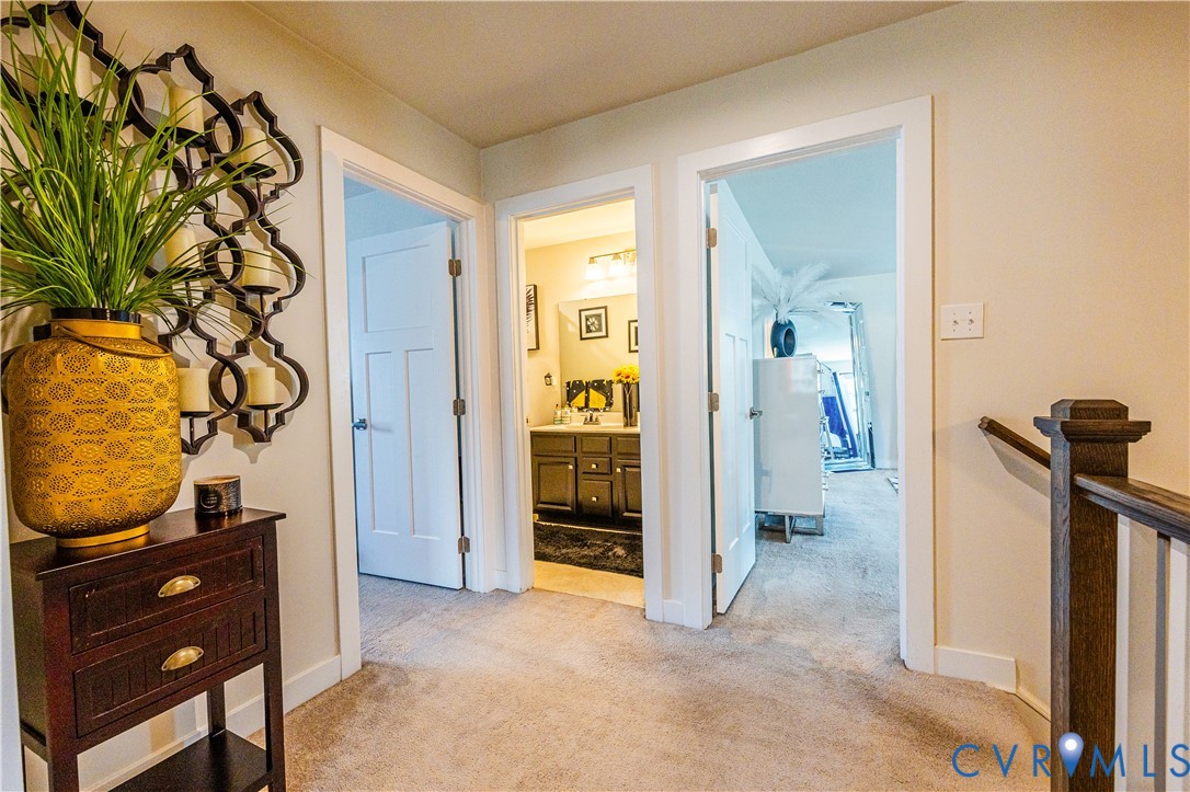 4331 Ganymede Drive Chester, VA 23831 - Photo 24 of 40 a view of a room with a door and a chair