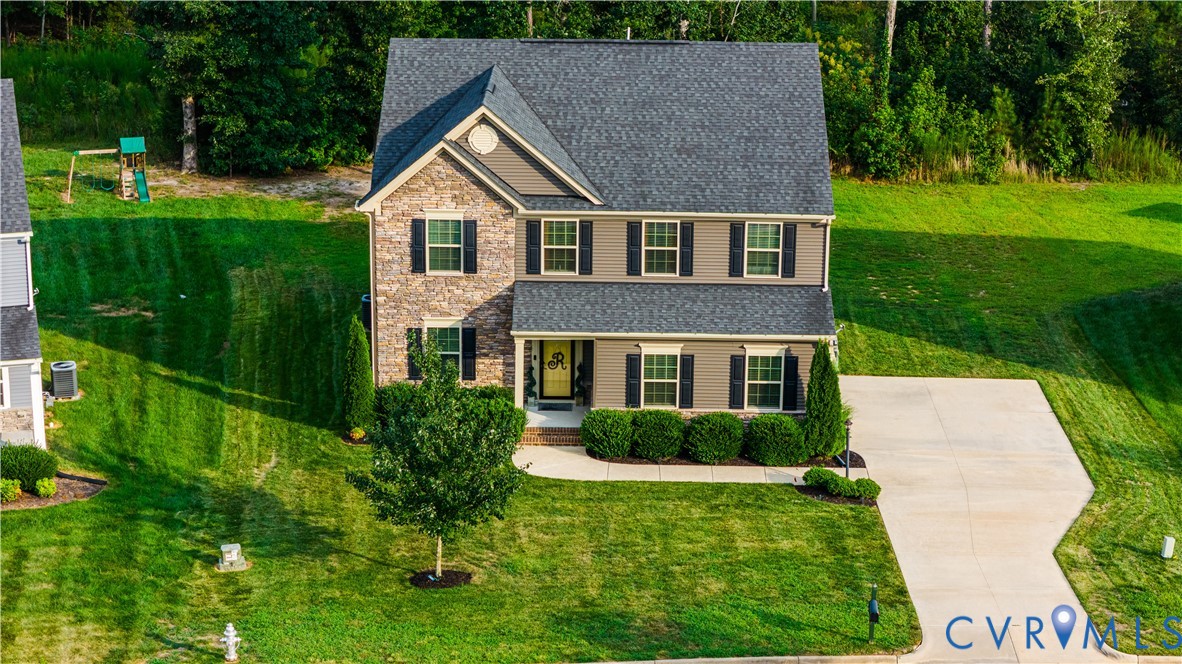 4331 Ganymede Drive Chester, VA 23831 - Photo 40 of 40 a house view with a garden space