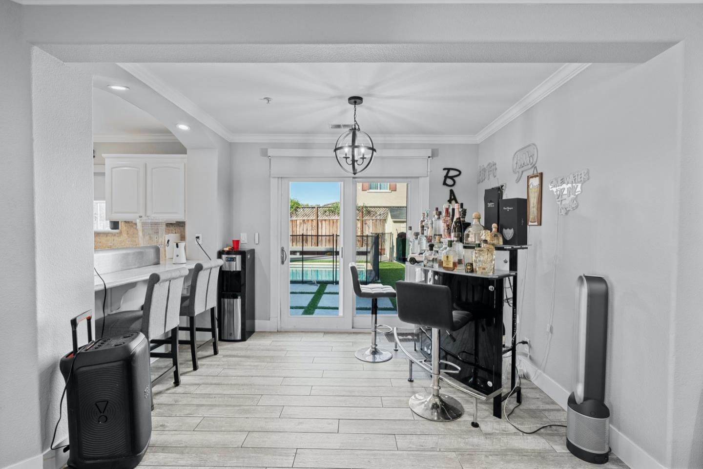 16935 Pine Way Morgan Hill, CA 95037 - Photo 18 of 50 a view of a dining room with furniture and window