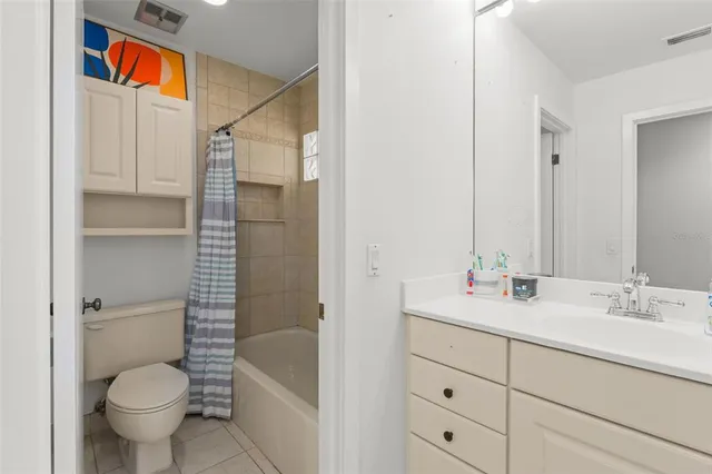 a view of a backyard with trees