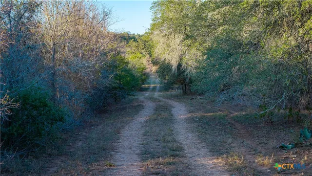a backyard of a house with lots of green space and lake view