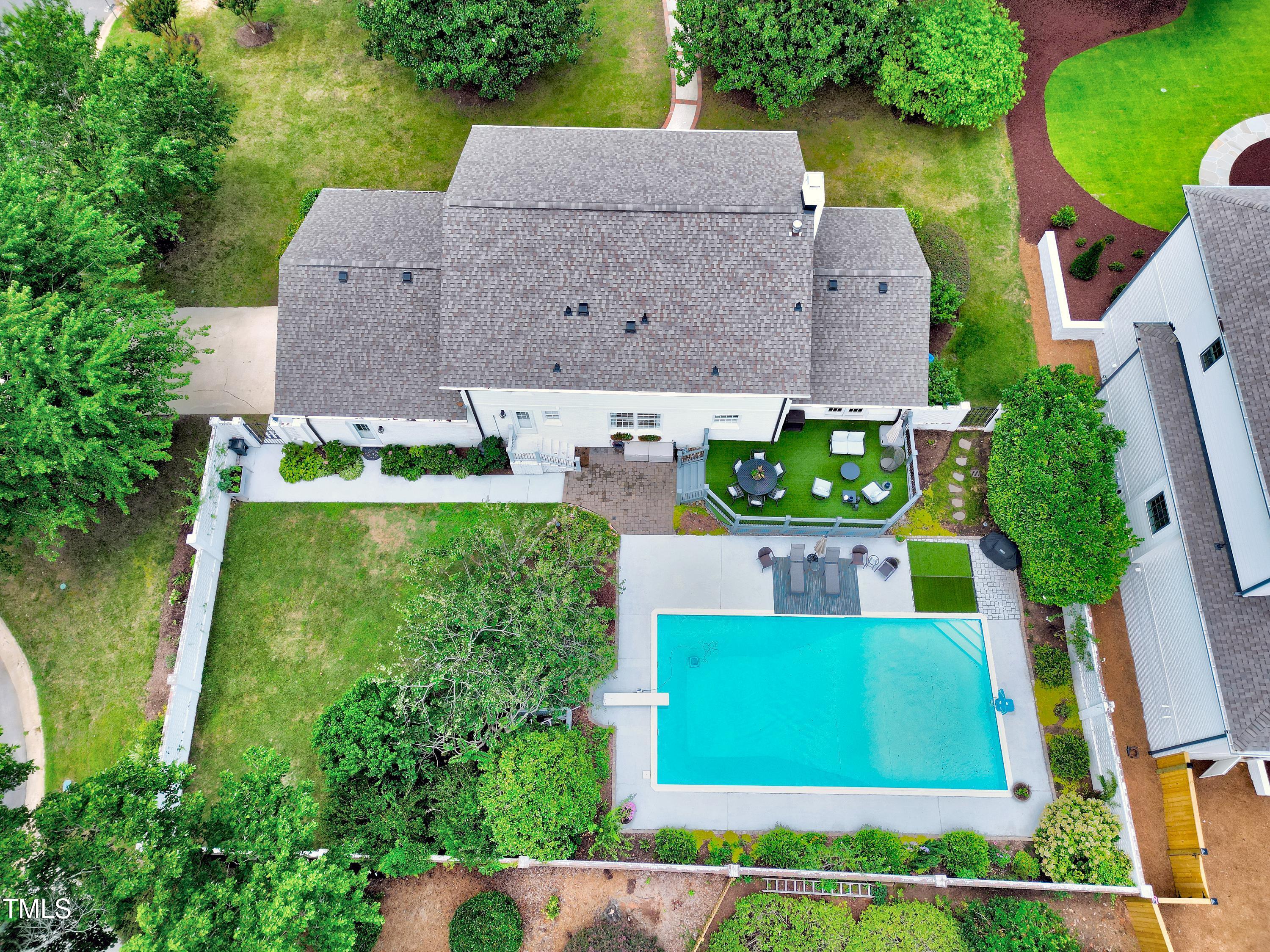 1413 Pony Run Road Raleigh, NC 27615 - Photo 2 of 70 Aerial-8