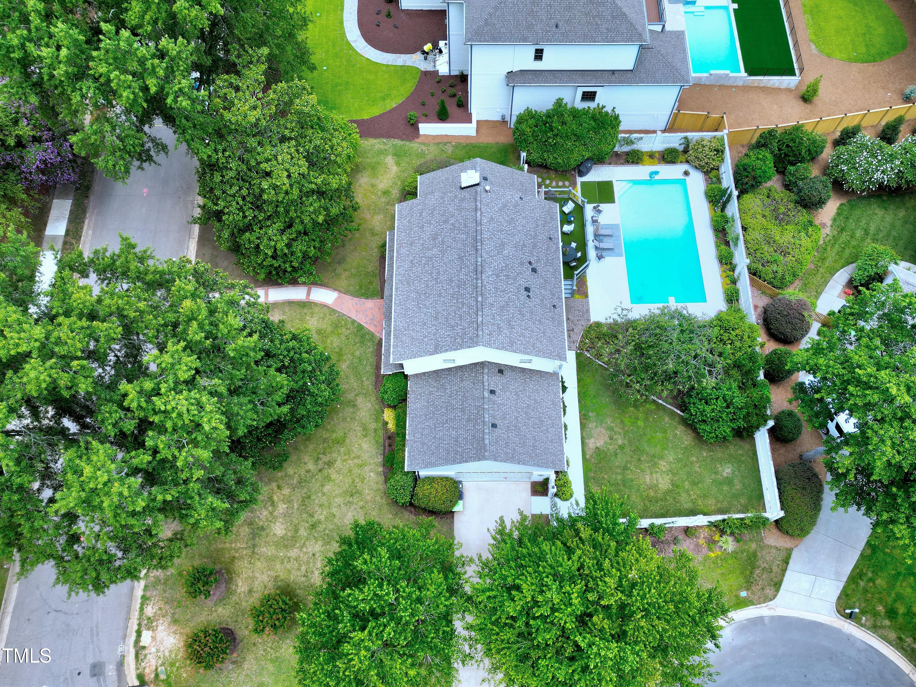 1413 Pony Run Road Raleigh, NC 27615 - Photo 65 of 70 Aerial-5