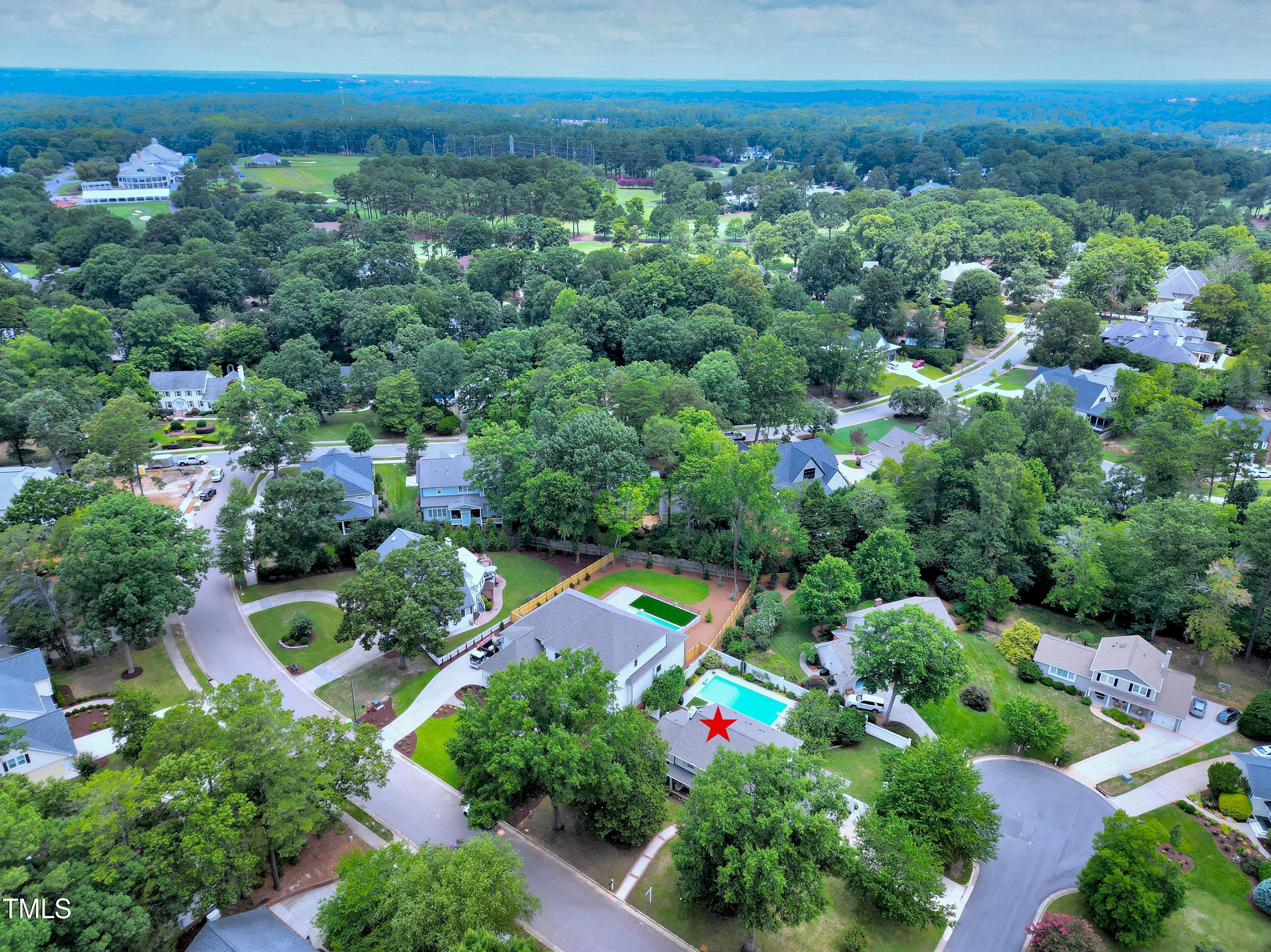1413 Pony Run Road Raleigh, NC 27615 - Photo 68 of 70 Aerial-9