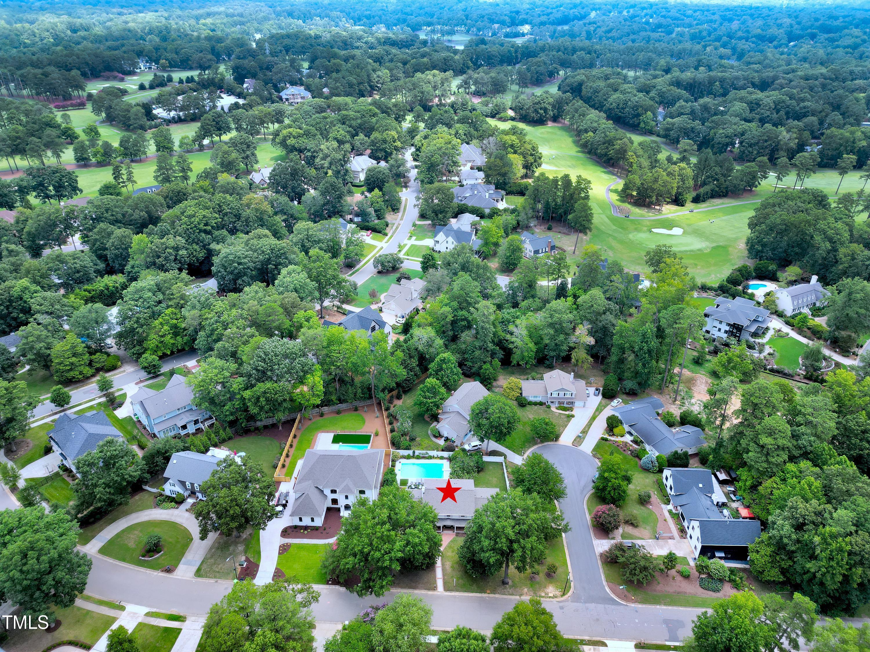 1413 Pony Run Road Raleigh, NC 27615 - Photo 70 of 70 Aerial-11