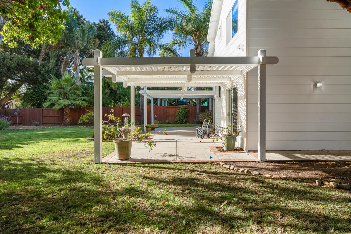 5019 Whitney Court Santa Barbara, CA 93111 - Photo 28 of 34 a view of a house with a yard