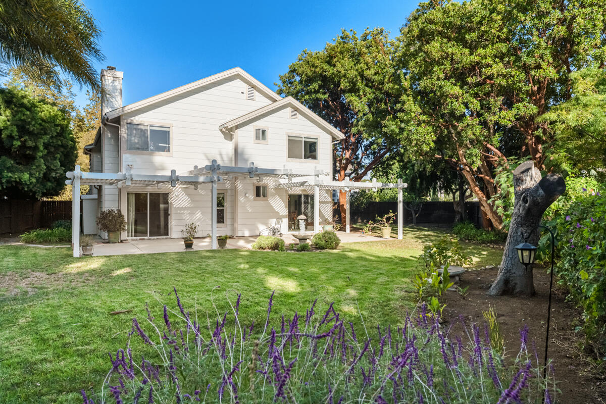 5019 Whitney Court Santa Barbara, CA 93111 - Photo 29 of 34 a view of a house with a yard and sitting area