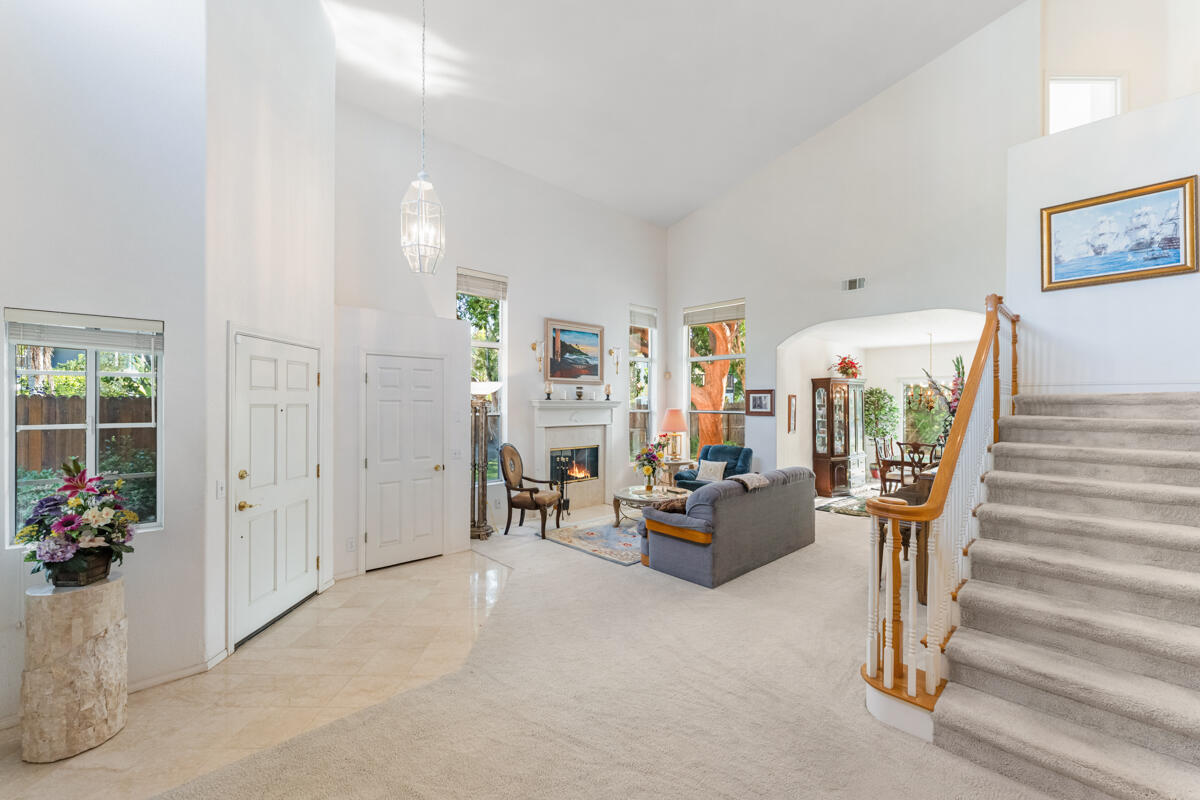 5019 Whitney Court Santa Barbara, CA 93111 - Photo 6 of 34 a living room with furniture and flowers