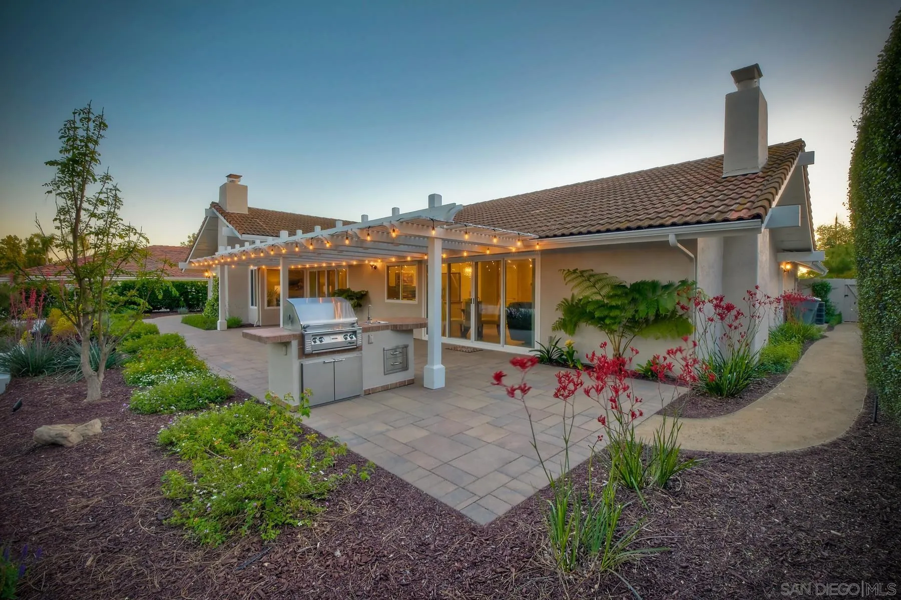 17533 St Andrews Drive Poway, CA 92064 - Photo 32 of 56 a front view of a house with garden