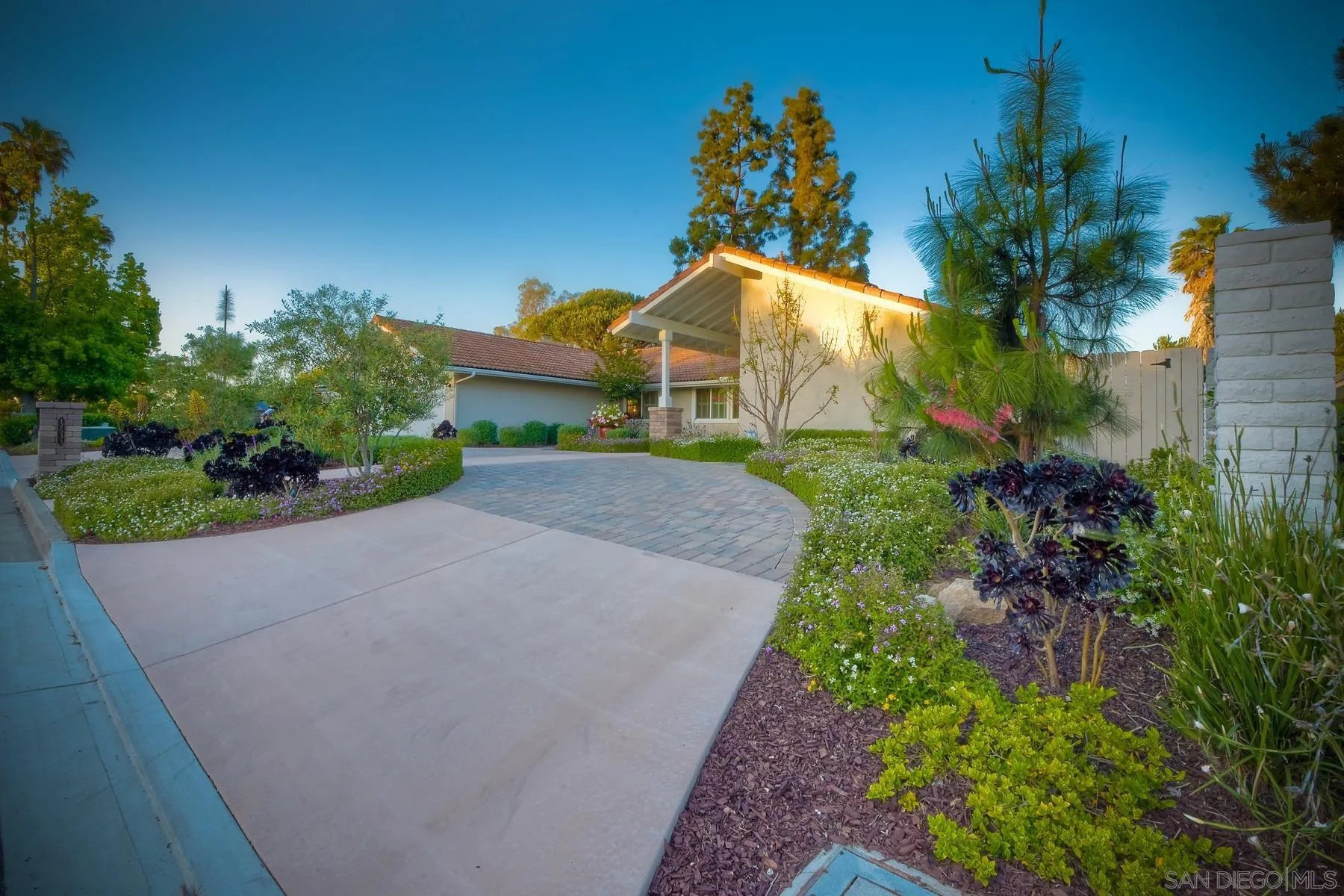 17533 St Andrews Drive Poway, CA 92064 - Photo 55 of 56 a view of a garden with a small yard
