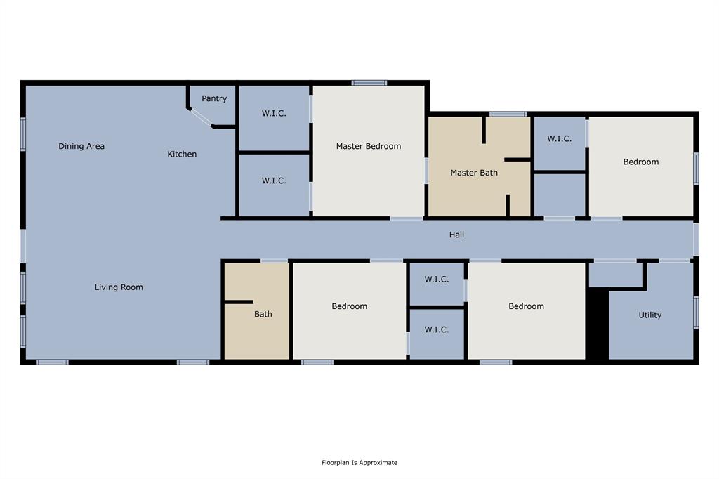 1014 Trinity Street Cleburne, TX 76031 - Photo 33 of 34 Room layout