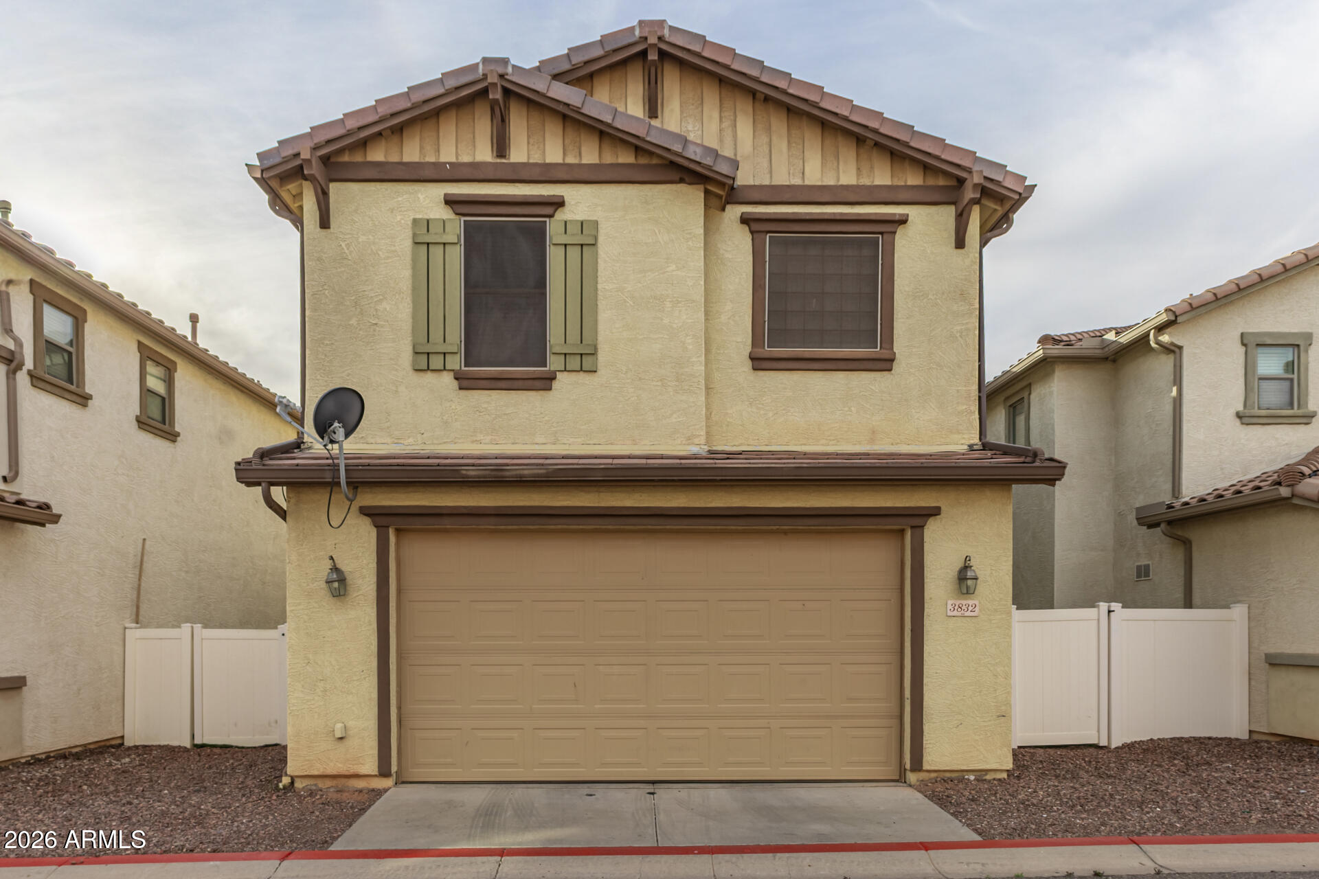 3832 East Jasper Drive Gilbert, AZ 85296 - Photo 35 of 43 a front view of a house with garage