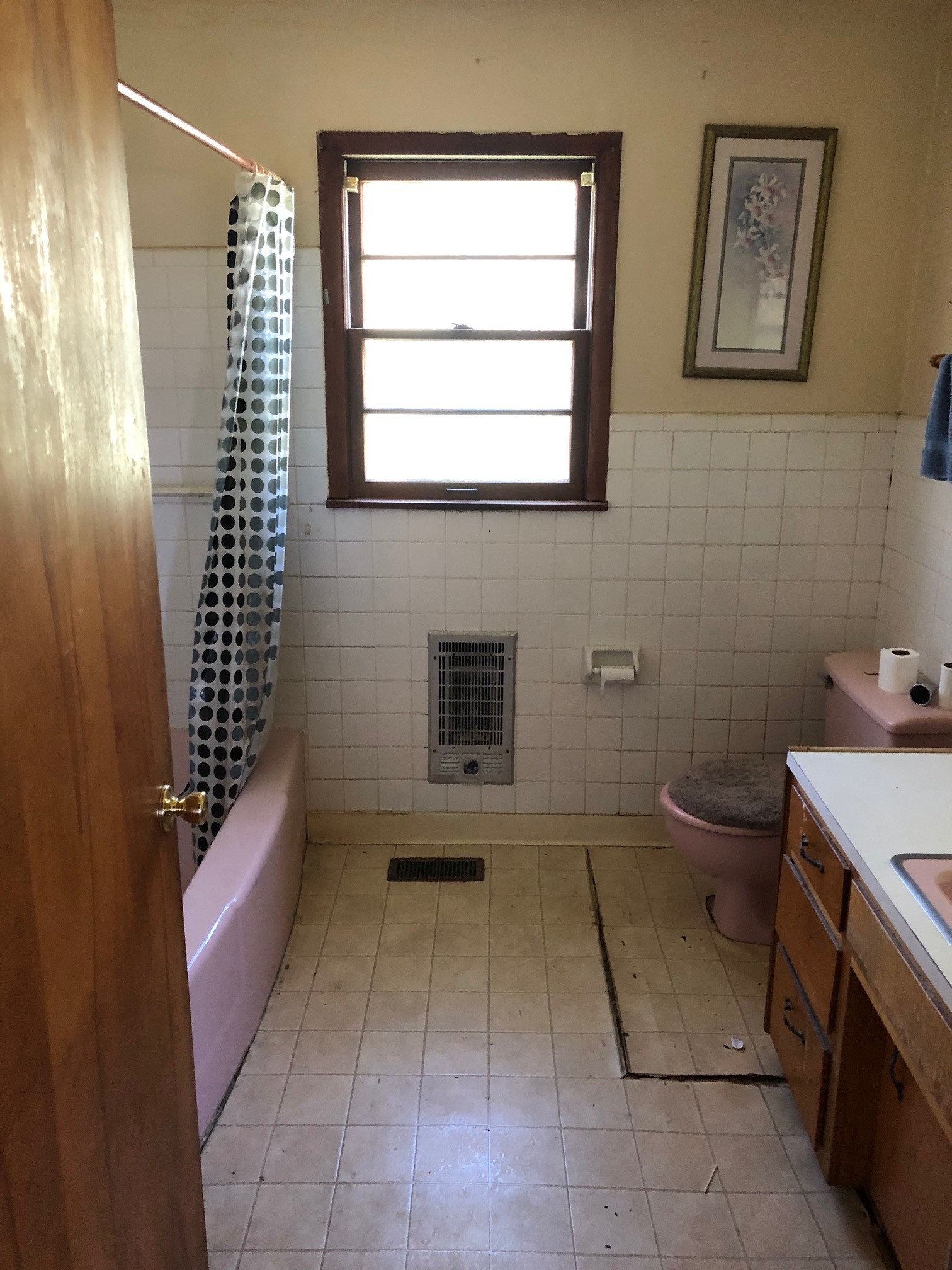 1928 Murfreesboro Road Lebanon, TN 37090 - Photo 6 of 12 a bathroom with a sink a toilet and shower