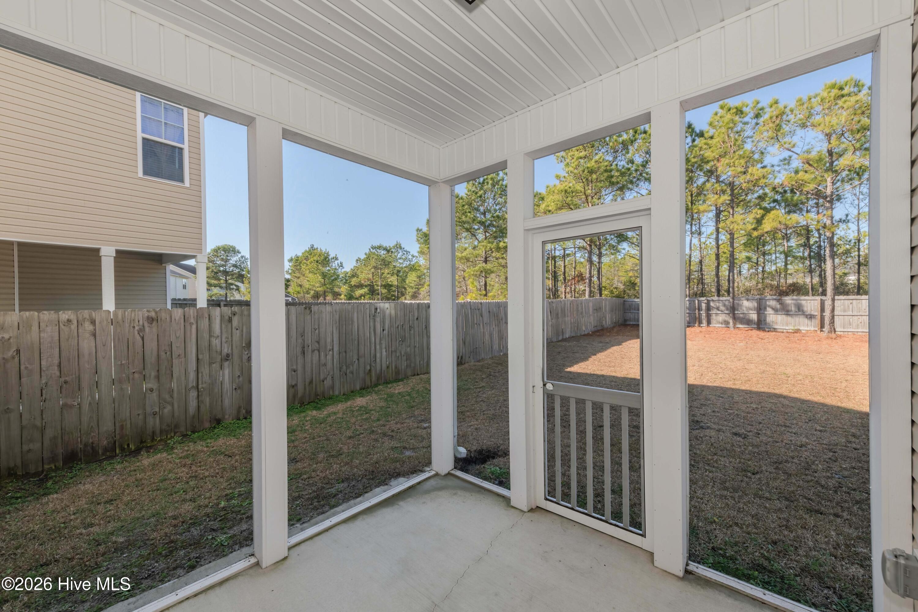 341 Frisco Way Holly Ridge, NC 28445 - Photo 46 of 61 Screened in back patio